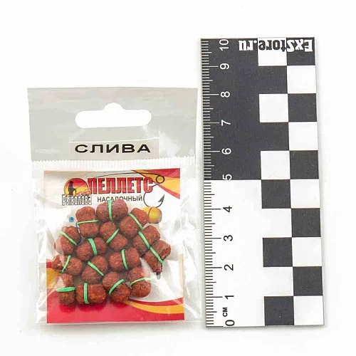 Пеллетс насадочный "Мечта рыболова" Слива (20шт в упак)