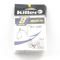 Крючок Killer Micro-jig S-31 № 8