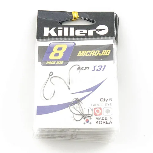 Крючок Killer Micro-jig S-31 № 8