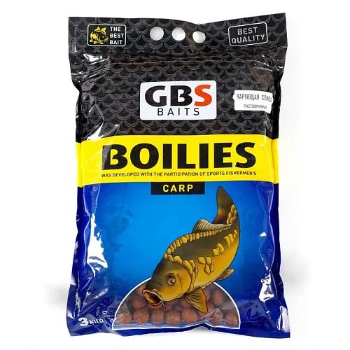 Бойлы растворимые GBS Baits 24мм 3кг CHARMING PLUM