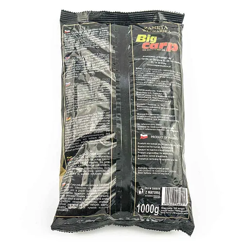 Прикормка Traper 1кг Big Carp Truskawka Клубника