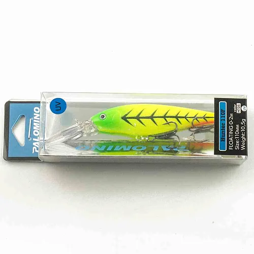Воблер Palomino Hunter 110F 10,5гр 0-2м цвет 5 UV