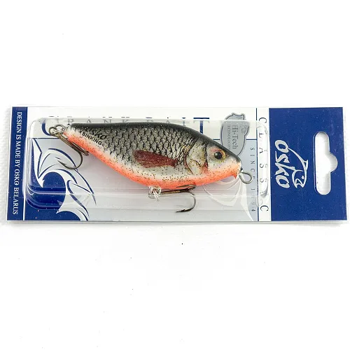 Воблер OSKO Jerk Sinking OSJ-8 см, 27гр, 0,5-1м цвет 86