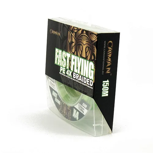Шнур Caiman Fast flying 4PE 0,23 мм 150 м Green 215531