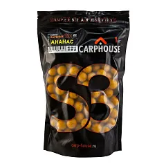 Бойлы Carp House вареные S3 Ананас желтый 1кг