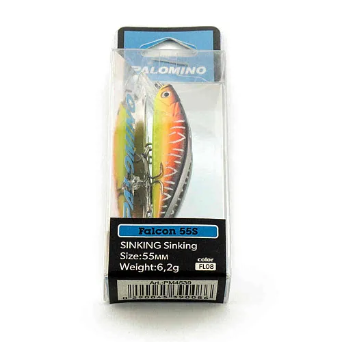 Воблер Palomino Falcon 55S 6,2гр цвет 8