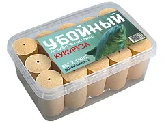 Гидропланктон Убойный 65г в контейнере, 15 табл. Кукуруза
