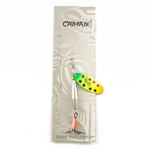 Блесна вращающаяся Caiman Soller 12гр #2 цвет CA73 (5шт в упак.)