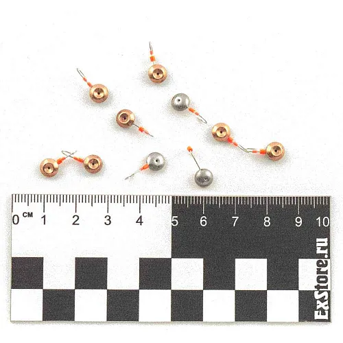 Мормышка Пирс мастер "Глазок 6мм" 0.52г крючок Sasame 140-М МП