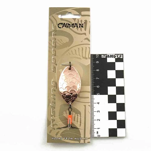 Блесна колеблющаяся Caiman Karas 13гр 4,7см цвет CN02 (5шт в упак.)