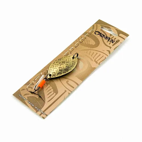 Блесна колеблющаяся Caiman Karas 13гр 4,7см цвет CN04 (5шт в упак.)