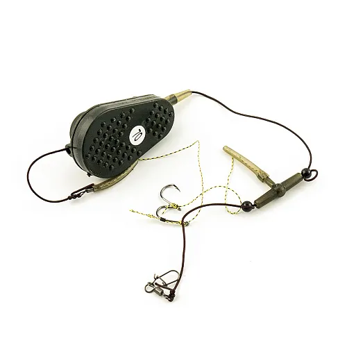 Монтаж Palomino PL6133-C с флэт кормушкой отвод вертолет 2 крючка 70g