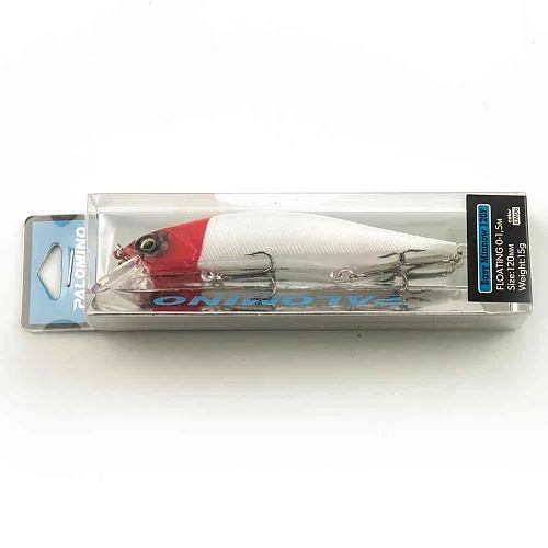 Воблер Palomino Easy Minnow 120F 15гр 0-1,5м цвет 6