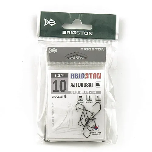 Крючок Brigston AJi Douski BN №10 ( уп. 8 шт.)