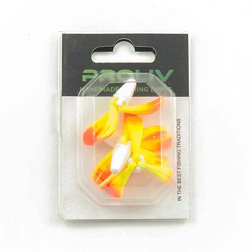 Поплавок зимний Proliv "Ромашка" 3 лепестка 0,7 гр (Оранжевый) отгрузка 0,8-1 гр