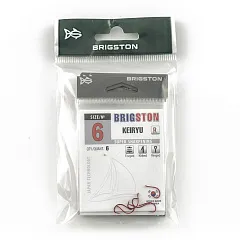 Крючок Brigston Keiryu Red № 6 ( уп. 6 шт.)