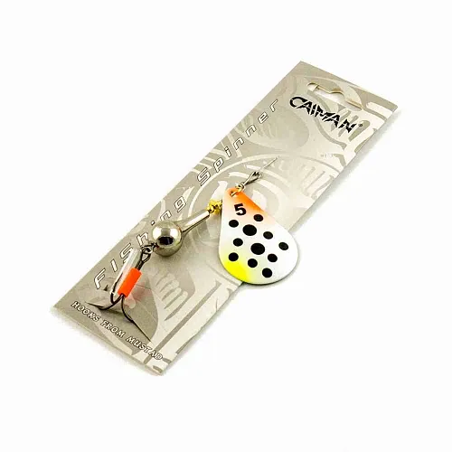 Блесна вращающаяся Caiman Pear 20гр #5 цвет CA98 (5шт в упак.)