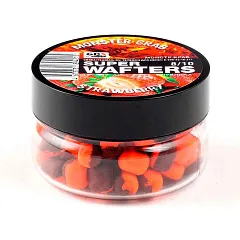 Бойлы нейтральной плавучести (Wafters) GBS Монстр-краб-клубника 8х10мм