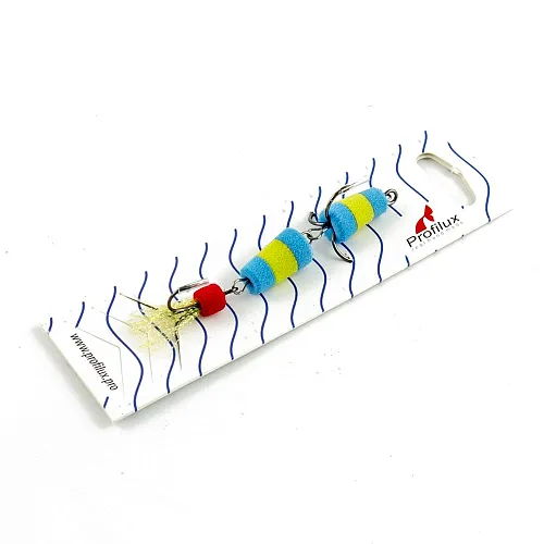 Мандула Profilux "Classic" 2Х цв 02 васильковый-салатовый-васильковый