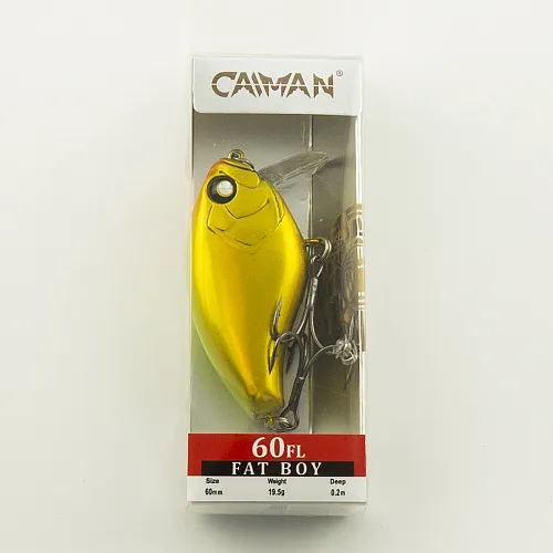 Воблер Caiman Fat Boy 60F 19,5g 0,2м цвет СМ954
