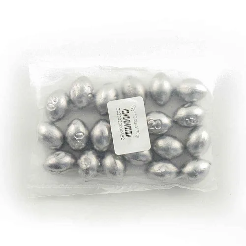 Груз IVVA "Оливка" круглая 20 гр (20 шт. в упак)