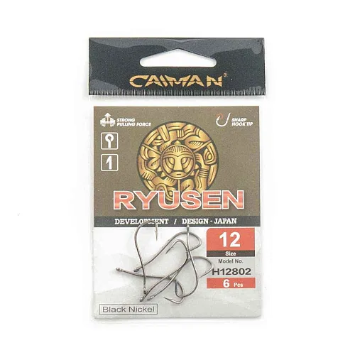 Крючки Caiman Ryusen №12 12802