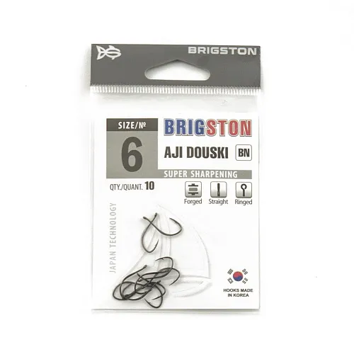 Крючок Brigston AJi Douski BN № 6 ( уп. 10 шт.)