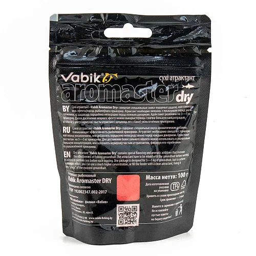 Аттрактант Vabik Aromaster-Dry 100гр Ягодный микс (15 шт в упак)