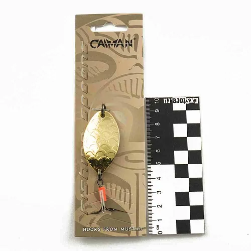 Блесна колеблющаяся Caiman Karas 13гр 4,7см цвет CN03 (5шт в упак.)