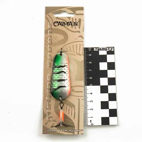 Блесна колеблющаяся Caiman Gnom 18гр 6см цвет CN25 (5шт в упак.)