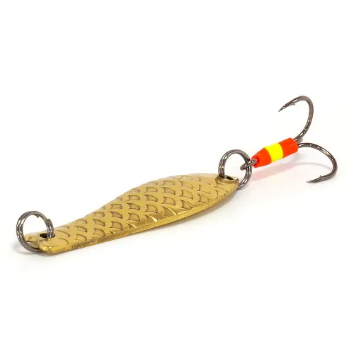 Блесна колеблющаяся Profilux Профессор 8гр цв. 05 латунь чешуя (5 шт в упак.)