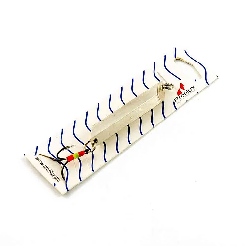 Блесна Profilux шестигранка Ш6 7см 55гр цвет 01 серебро