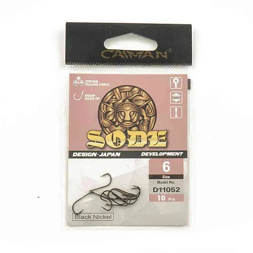 Крючки Caiman Sode №6 11052