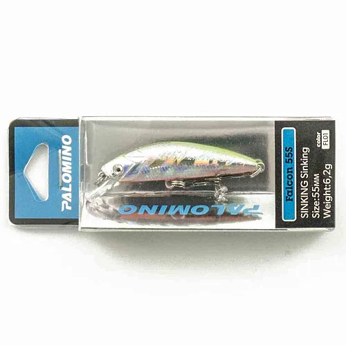 Воблер Palomino Falcon 55S 6,2гр цвет 1