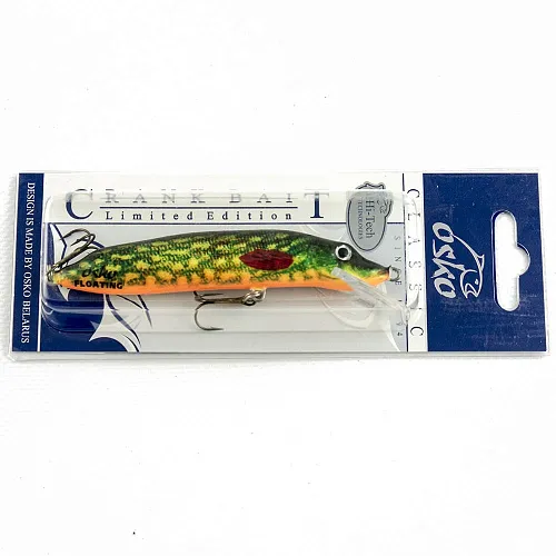 Воблер OSKO Pike floating OFP-10 см, 9гр, 1,0-1,5 м цвет 43