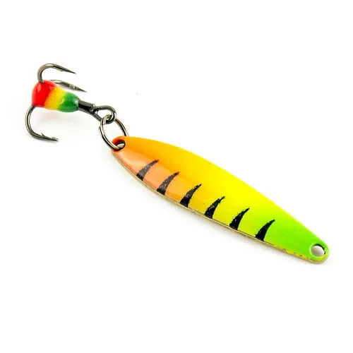 Блесна зимняя Profilux Премиум Рефлекс С 4гр 4см цв. 12 "Регги" горизонтальная