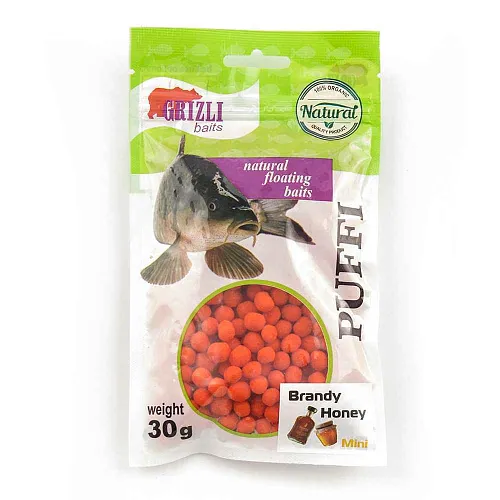 Воздушное пенотесто PUFFI Grizzly baits (Бренди-мед)
