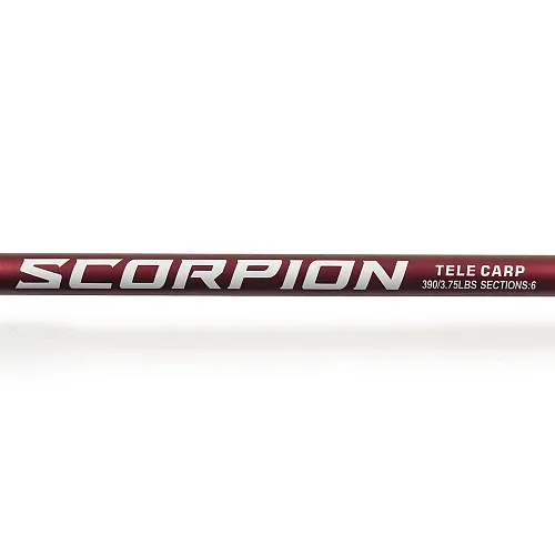 Удилище карповое Flamingo Scorpion телескопическое 3,9м 3,75lb