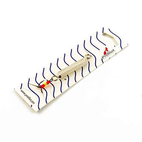 Блесна Profilux шестигранка Ш1 5см 20гр цвет 01 серебро