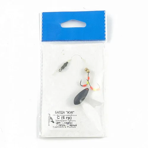 Балда "Жук" С (6 гр) цвет черный