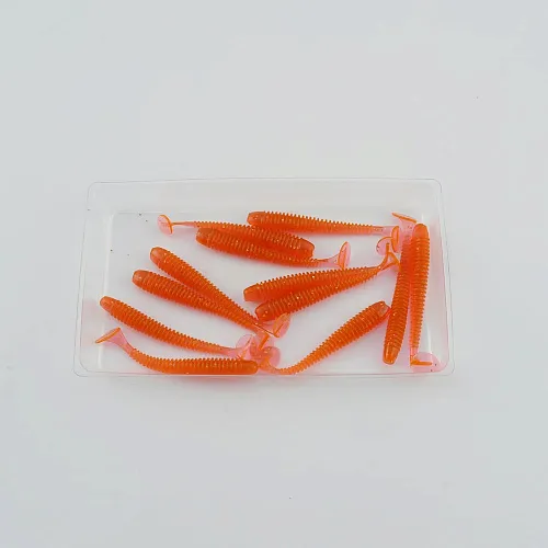 Виброхвост FISHER BAITS Effect Rock 53мм цвет 01 (уп. 12шт)