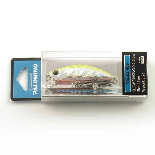Воблер Palomino Venus 45S 5,2гр 0,2-2,5м цвет 2
