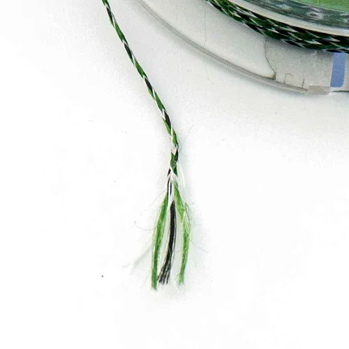 Поводочный материал (lead core) Caiman Soft Flex black+white+green 10m 20lbs 245859