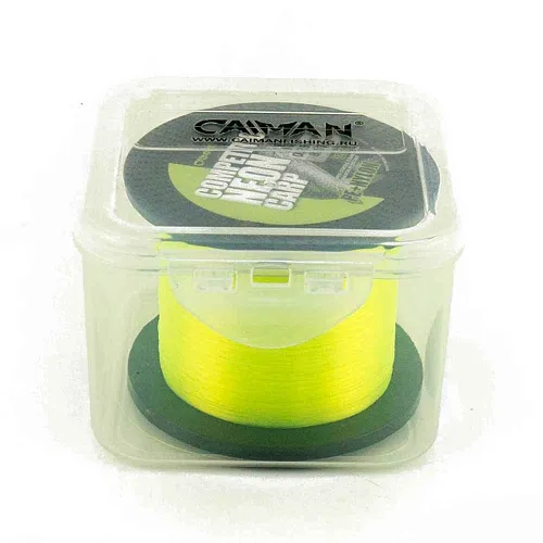 Леска Caiman Competition Neon Carp 1200м green 0,28мм