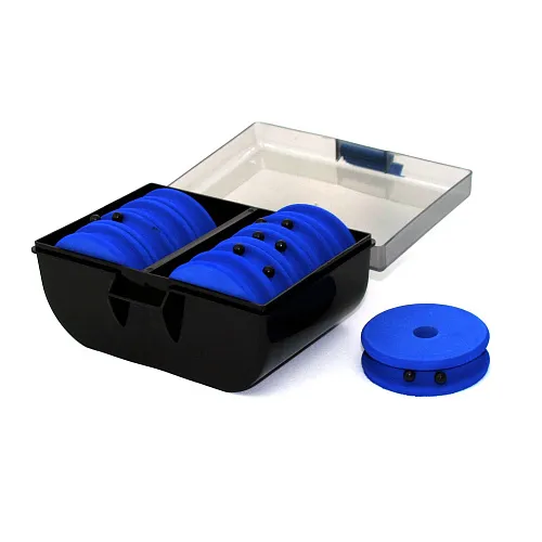 Поводочница Caiman Rig Box with 10pcs Eva 152х100х60 