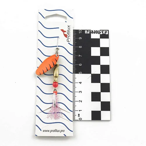 Блесна вращающаяся Profilux Мира 2 7гр цв. 214 оранжевый (5 шт в упак.)