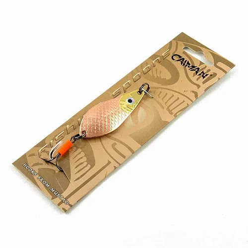 Блесна колеблющаяся Caiman Atom 10гр 5см цвет CN37 (5шт в упак.)