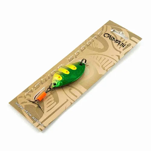 Блесна колеблющаяся Caiman Karas 13гр 4,7см цвет CN29 (5шт в упак.)