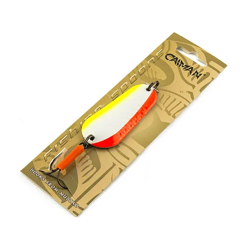 Блесна колеблющаяся Caiman Gnom 24гр 6,5см цвет CN40 (5шт в упак.)