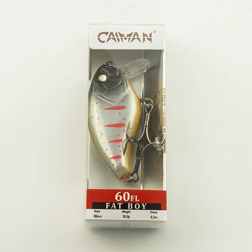 Воблер Caiman Fat Boy 60F 19,5g 0,2м цвет СМ818